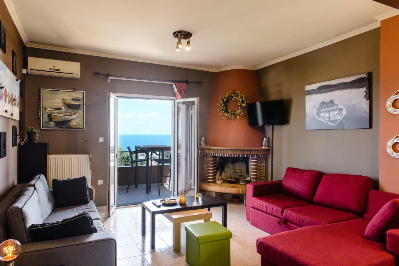 Peris Panoramic Villa Near Athens Airport Paralia  Exterior photo