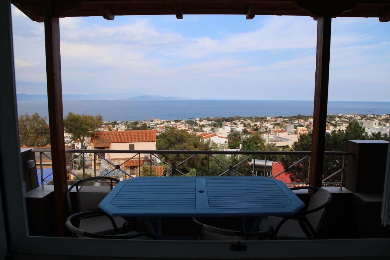 Peris Panoramic Villa Near Athens Airport Paralia  Exterior photo
